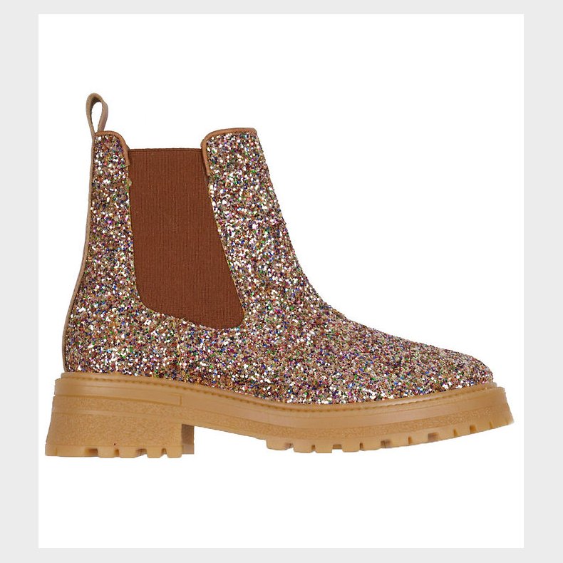 Angulus Stvler - Chelsea - Multi Glitter/Tan/Cognac