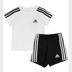 adidas Performance S�t - T-shirt/Shorts - Hvid/Sort