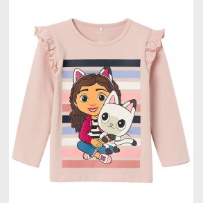 Name It Bluse - NmfDira Gabby - Sepia Rose m. Glimmer