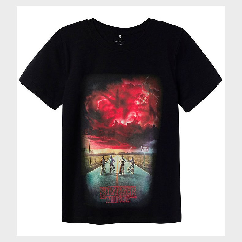 Name It T-shirt - NkmDec Strangerthings - Sort