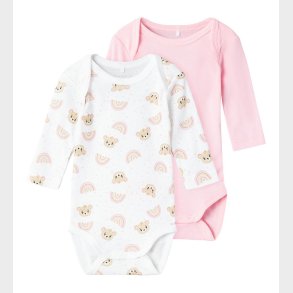 Name It Body l/ - Noos - NbfBody - 2 pak - Orchid Pink