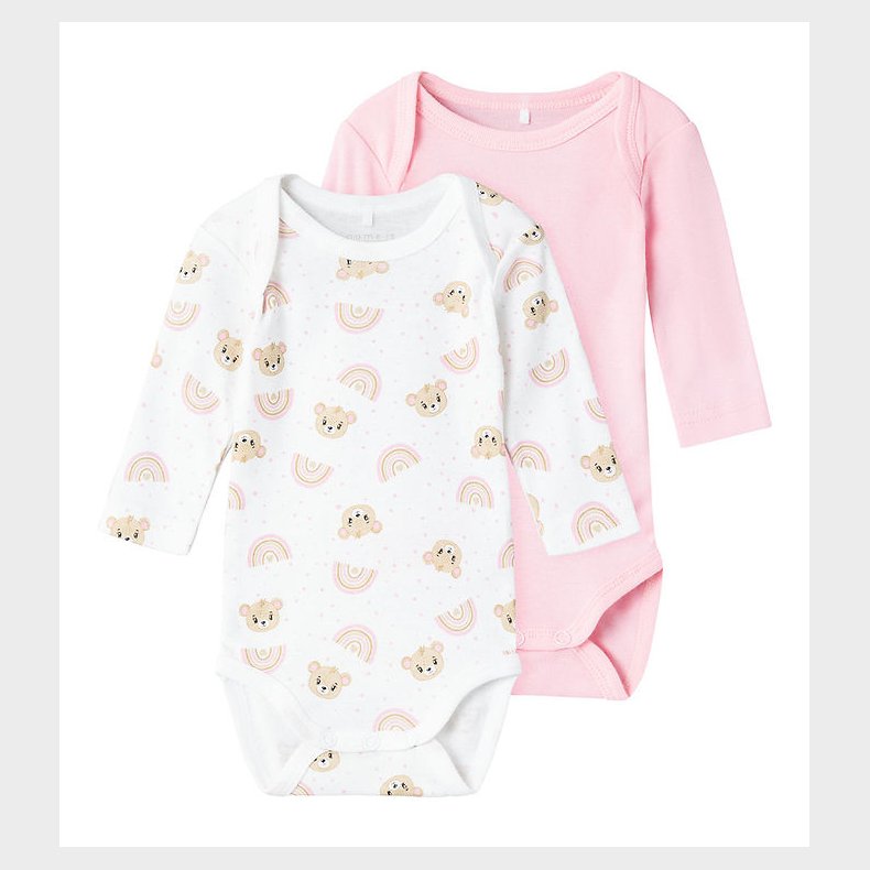 Name It Body l/ - Noos - NbfBody - 2 pak - Orchid Pink