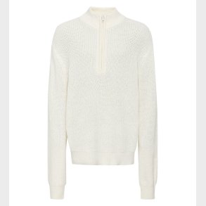 Grunt Bluse - Strik - Durbuy - Broken White