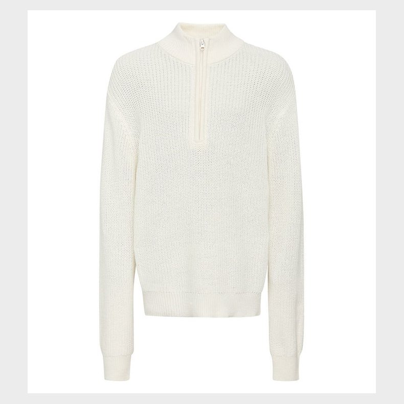 Grunt Bluse - Strik - Durbuy - Broken White