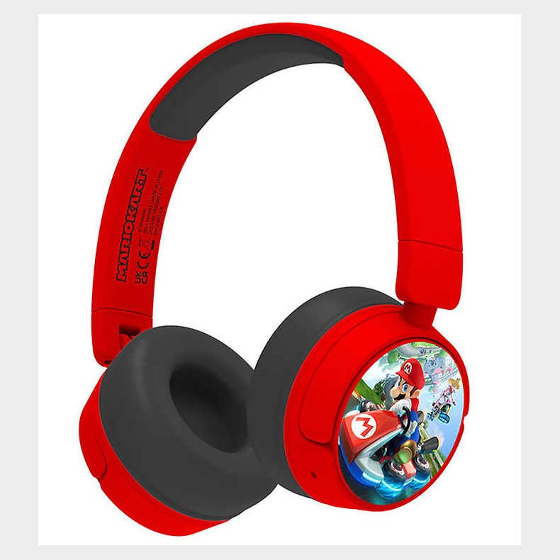 OTL Hretelefoner - Mario Kart - On-Ear Junior - Wireless - Rd