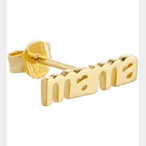 Design Letters rering - 1 stk. - MAMA - 18K Guldbelagt