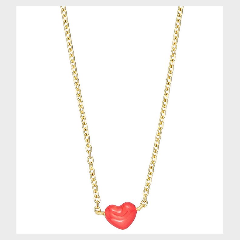 Design Letters Halskde - Little Bog Love - 18K Guldbelagt