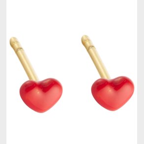 Design Letters reringe - 2 stk. - Little Big Love - 18K Guldbel