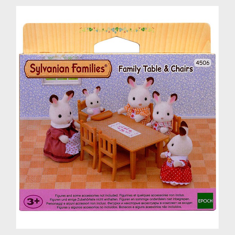 Sylvanian Families - Family Table & Chairs - 4506