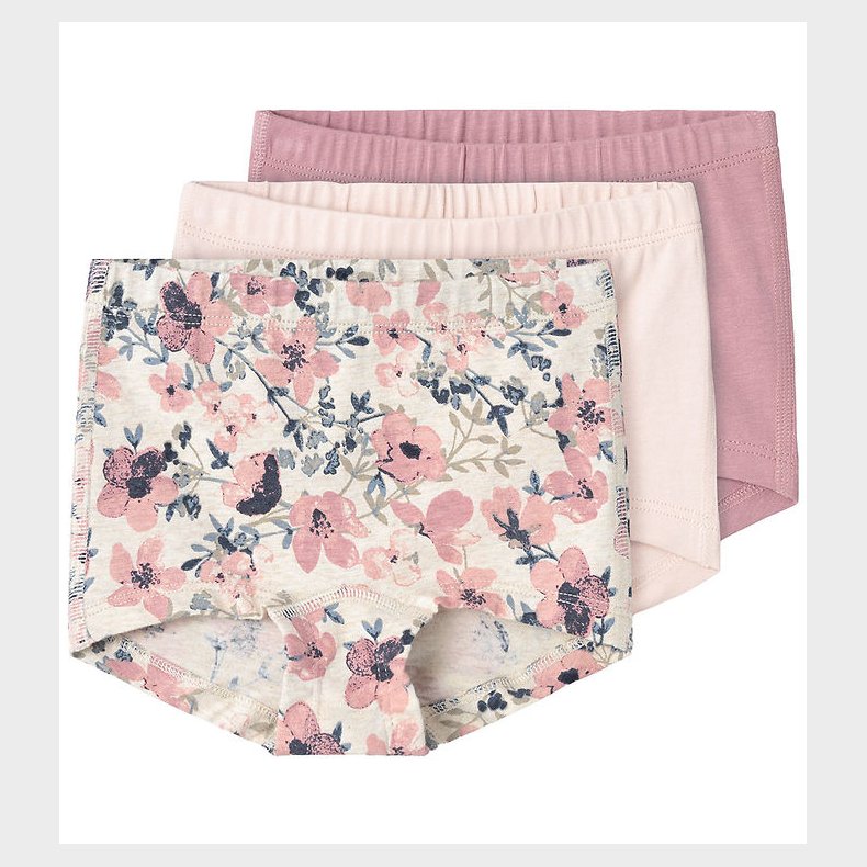 Name It Hipsters - Noos - NmfTights - 3-pak - Nostalgia Rose