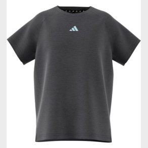 adidas Performance T- shirt - JG Tee Lux - Gr� Meleret