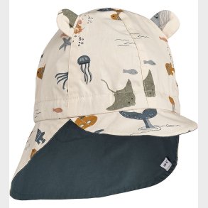 Liewood Solhat - Gorm - Vendbar - Sea Creature/Sandy