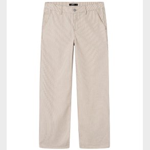 LMTD Bukser - NlfRicte - Mocha Meringue m. Striber