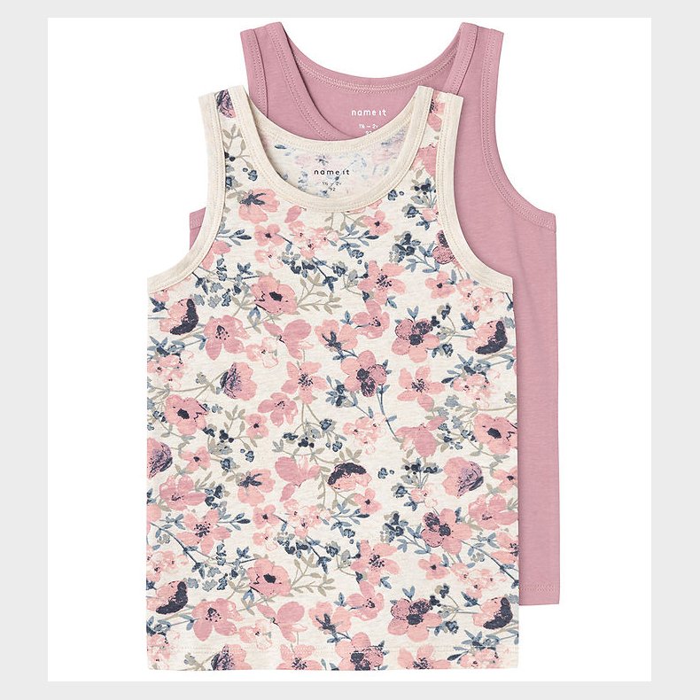 Name It Undertrje - Noos - NmfTank - 2 pak - Nostalgia Rose