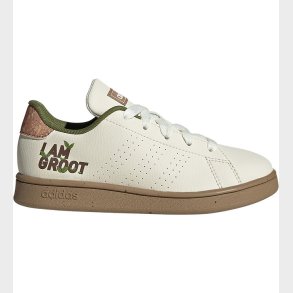 adidas Performance Sko - Advantage Groot K - Creme/Grn m. Print