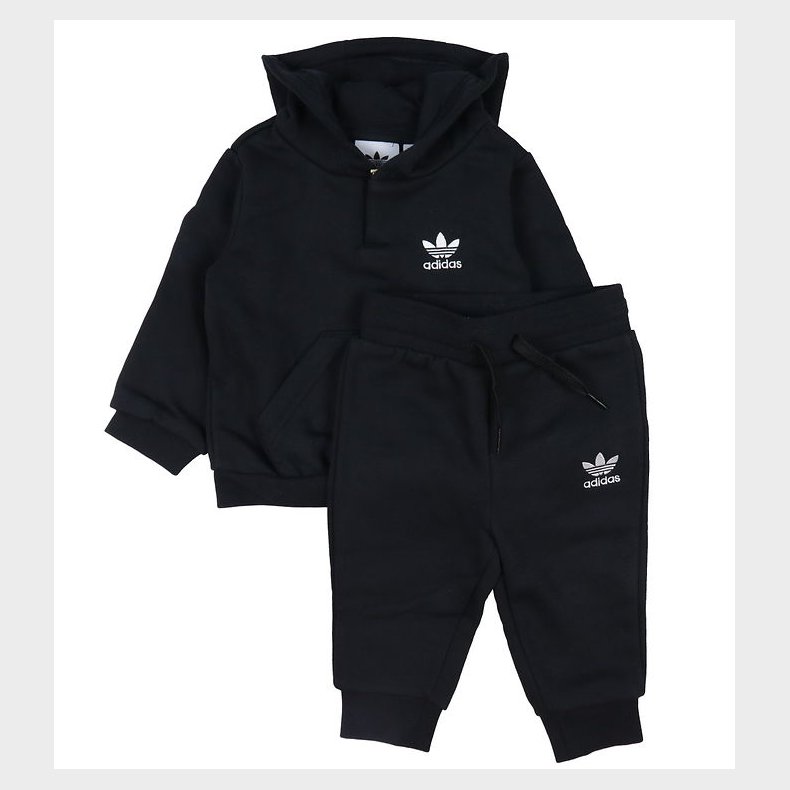 adidas Orginals Sweatst - Hoodie Set - Sort