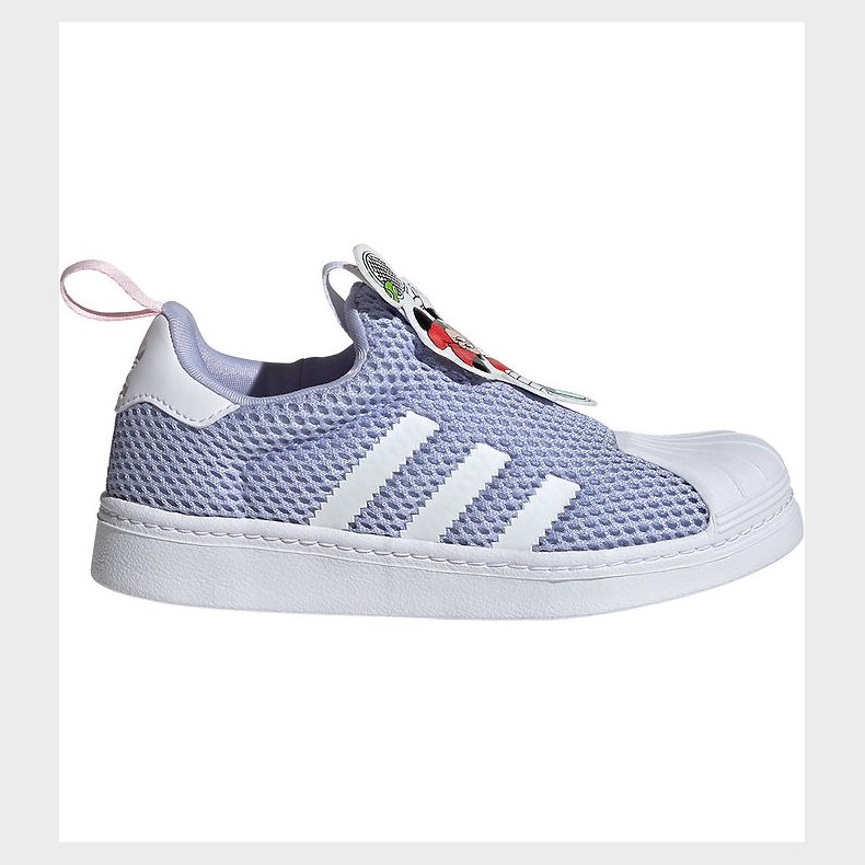 adidas Originals Sko - Superstar 360 C - Lilla/Hvid m. Mickey Mo