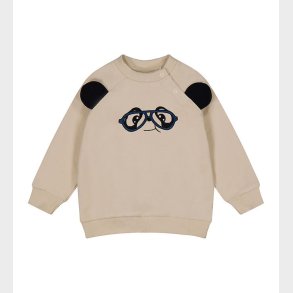 The New Siblings Sweatshirt - TnsSivan - Oatmeal m. Panda