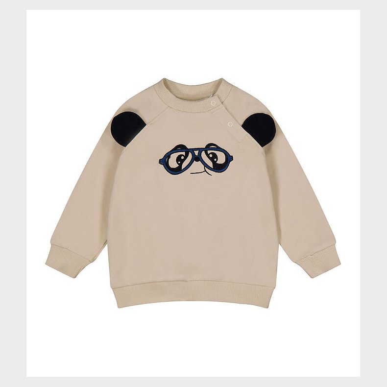 The New Siblings Sweatshirt - TnsSivan - Oatmeal m. Panda