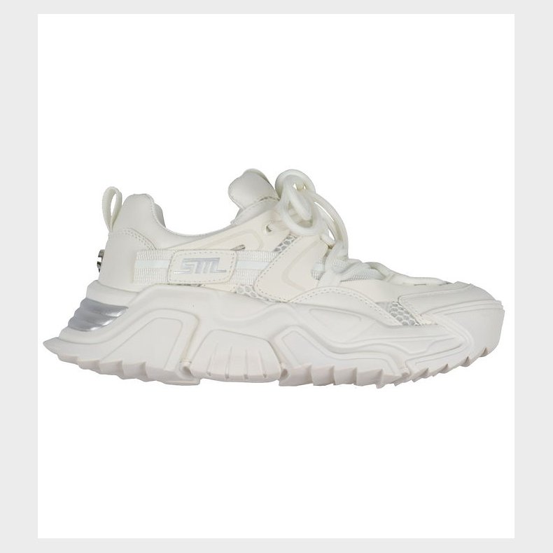 Steve Madden Sko - Kingdom-E - Hvid m. Slv