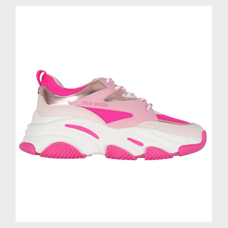 Steve Madden Sko - Progressive - Pink/Hvid