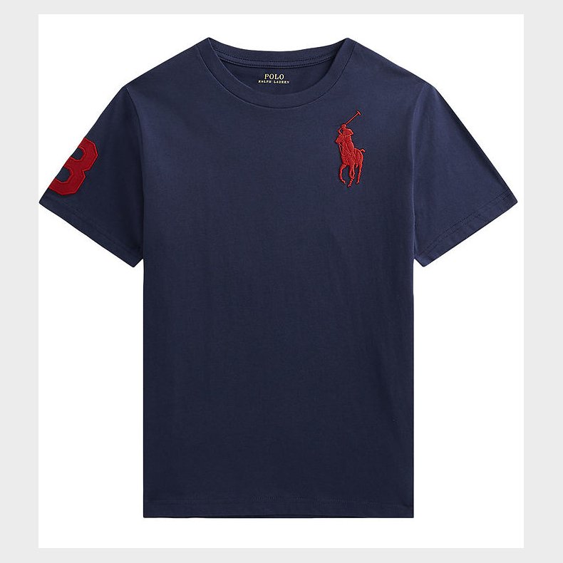 Polo Ralph Lauren T-shirt - Refined Navy m. R�d