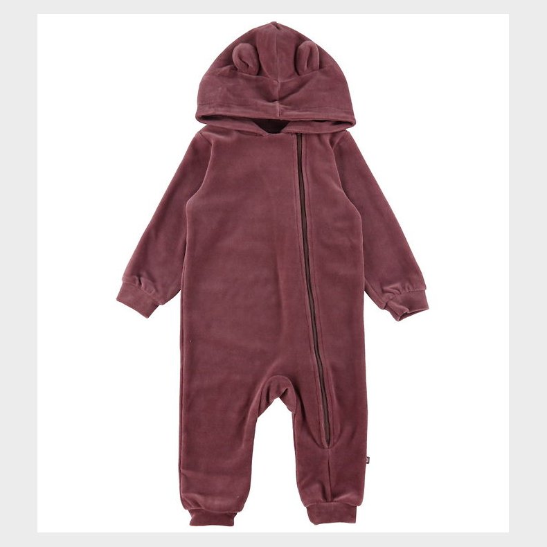 Smallstuff Heldragt - Velour - Dark Rose