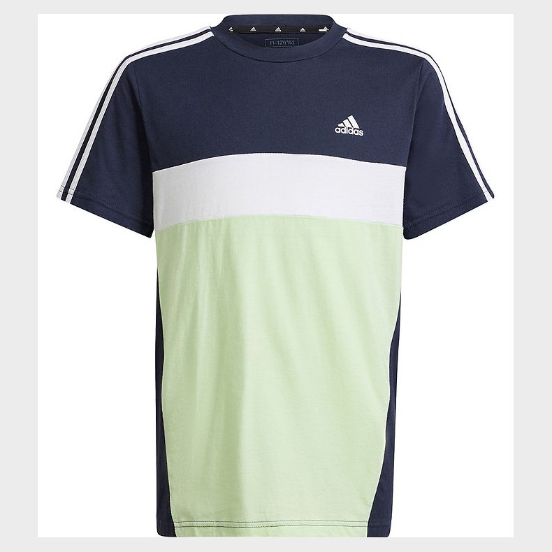 adidas Performance T-shirt - JS 3S Tib T - Navy/Grn