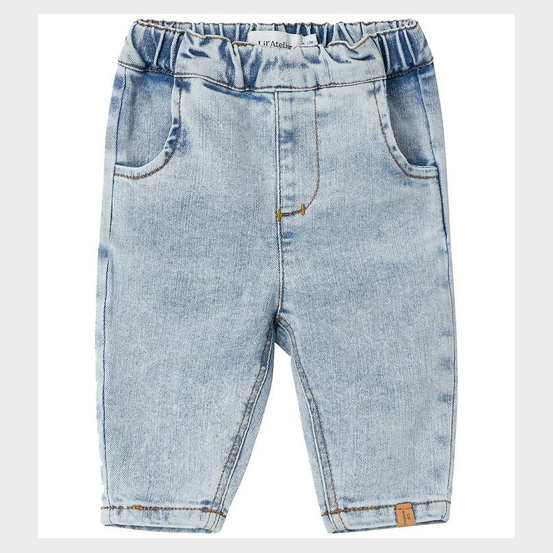 Lil Atelier Jeans - Noos - NbmBen Tapered - Light Blue Denim
