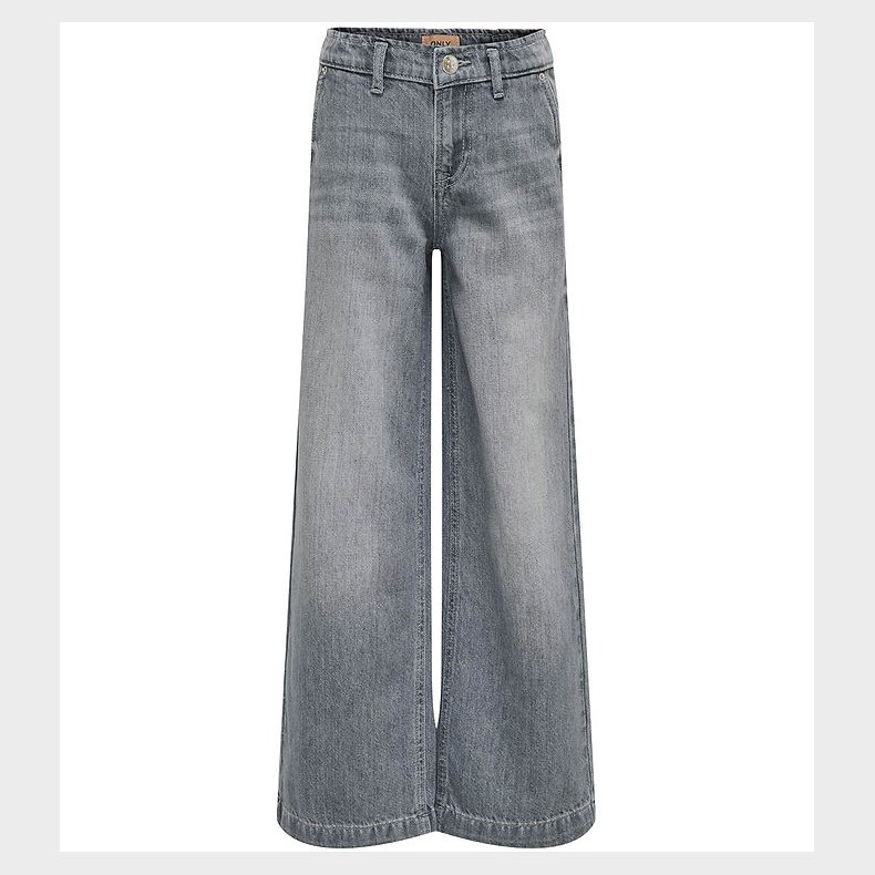 Kids Only Jeans - Noos - KogComet Wide Leg - Medium Grey Denim