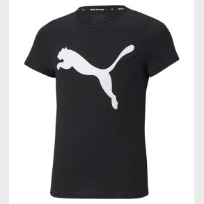 Puma T-Shirt - ACTIVE Tee - Sort m. Print