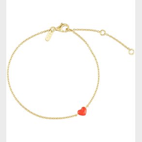 Design Letters Armbnd - Little Big Love - 18K Guldbelagt