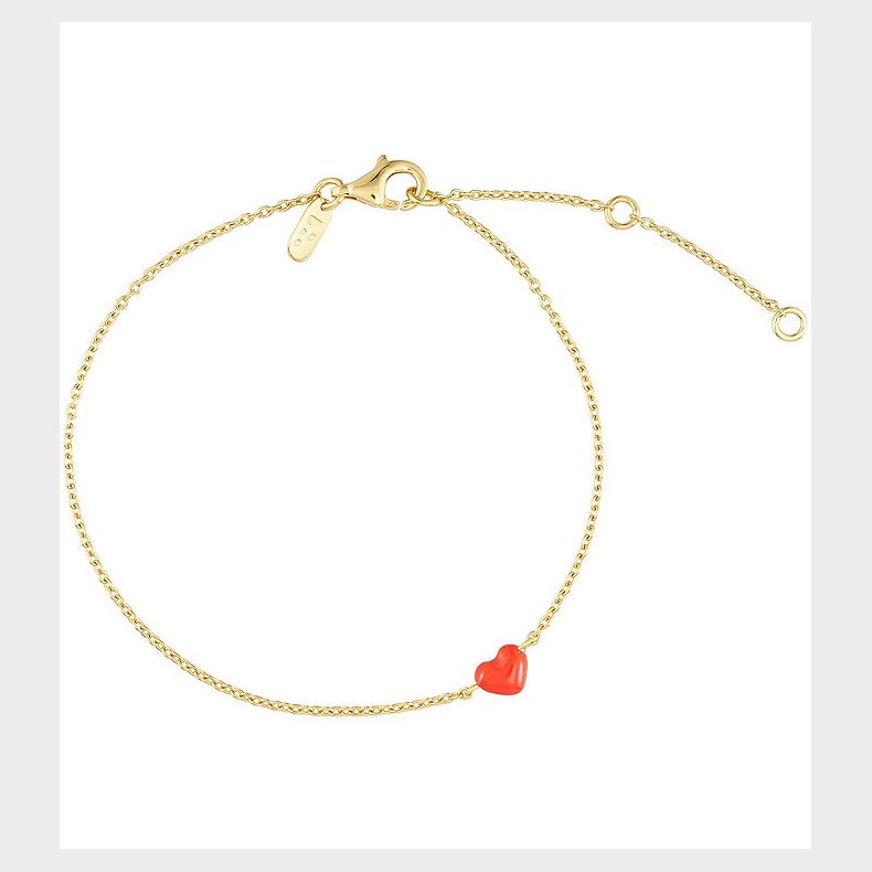 Design Letters Armbnd - Little Big Love - 18K Guldbelagt