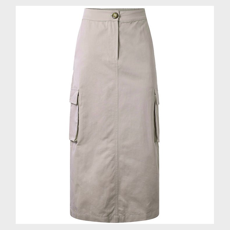 Hound Nederdel - Long Cargo Skirt - Sand