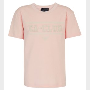Emporio Armani T-shirt - Rosa m. Hvid