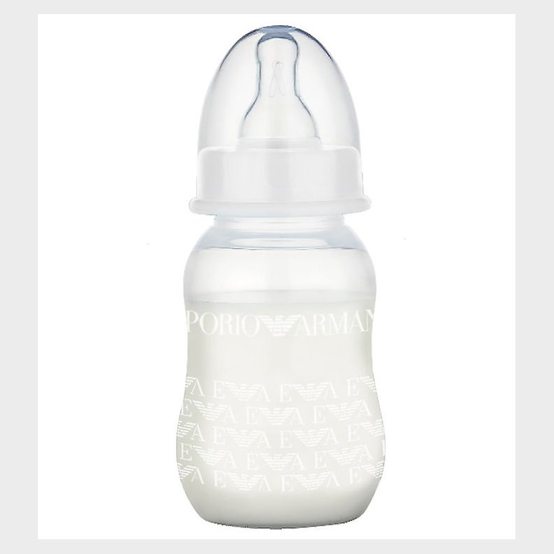 Emporio Armani Sutteflaske - Plast/Silikone - 130 ml - Hvid