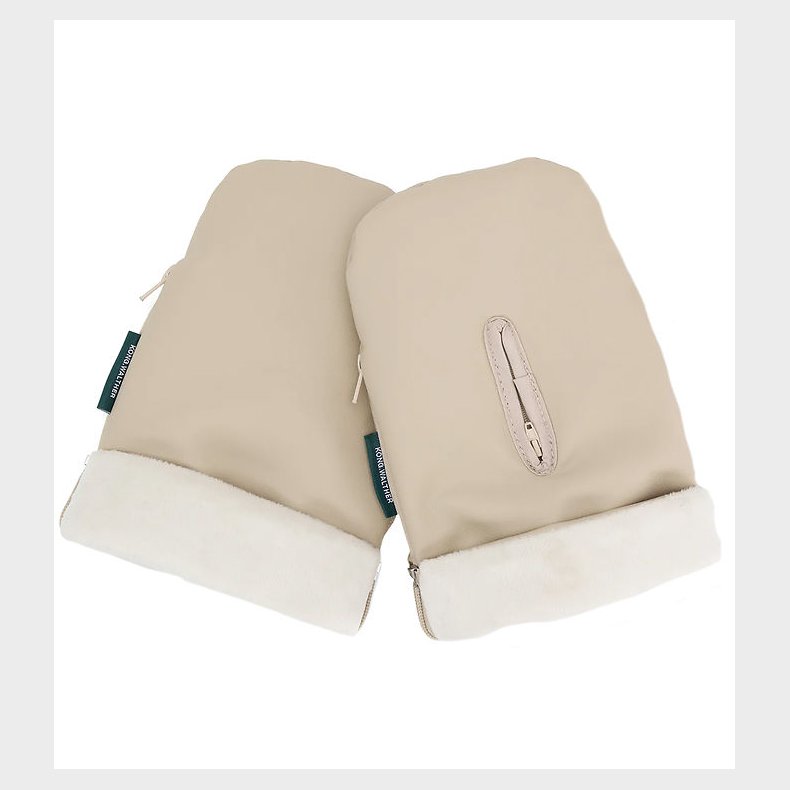 KongWalther Barnevognshandsker - sterbro - Creme Fleece