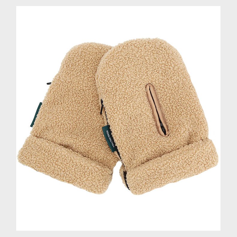 KongWalther Barnevognshandsker - sterbro - Brown Teddy