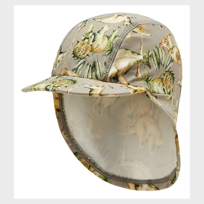 Hust and Claire Badehat - Fasai - UV50+ - Seagrass m. Print