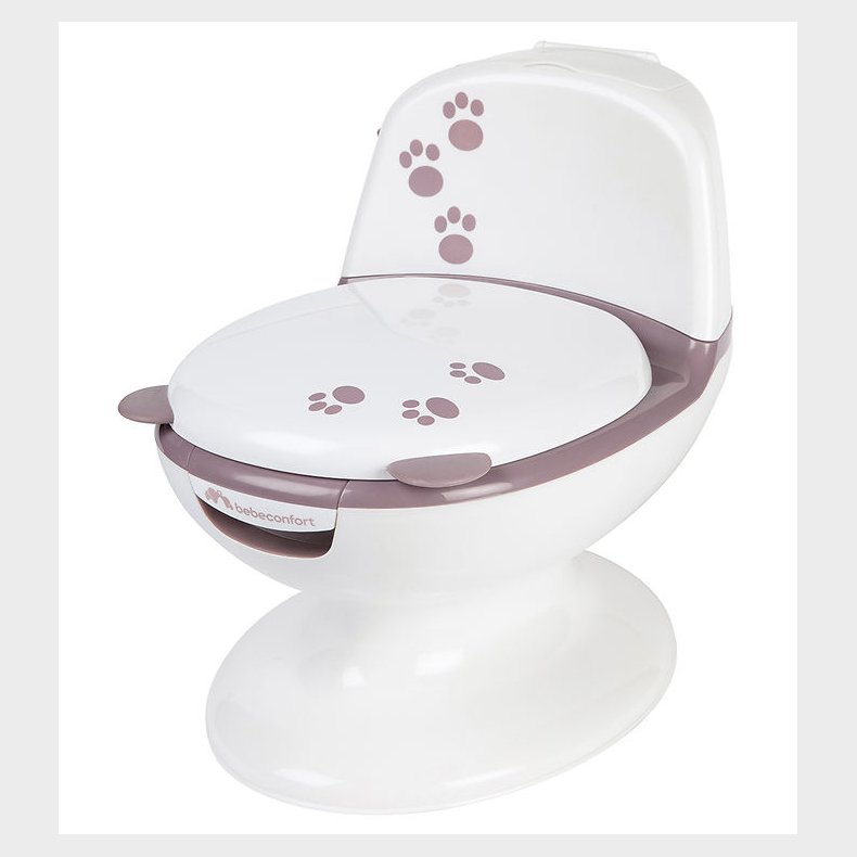 Bebeconfort Toilet - Mini - Hvid/Lavendel m. Bjrn