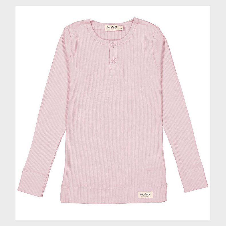 MarMar Bluse - Modal - Rib - Lilac Bloom