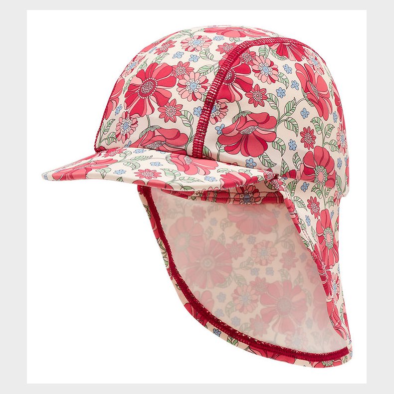 Hust and Claire Badehat - Fasai - UV50+ - Soft Pink m. Print