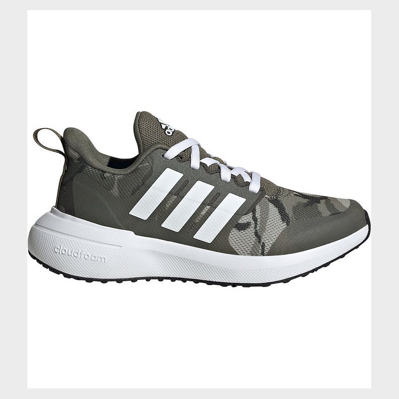 adidas Performance Sko - FortaRun 2.0 K - Armygrn/Hvid