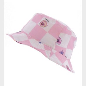 Versace Bllehat - Hvid/Rosaternet m. Blomster