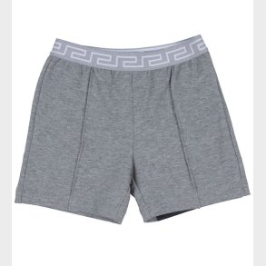 Versace Sweatshorts - Grmeleret m. Hvid