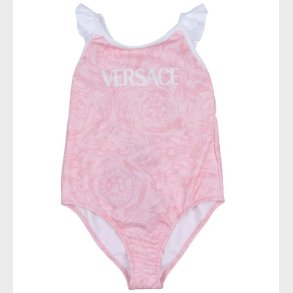 Versace Badedragt - Rosa/Hvid m. Print