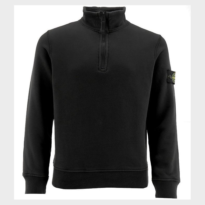 Stone Island Sweatshirt m. Lynls - Sort