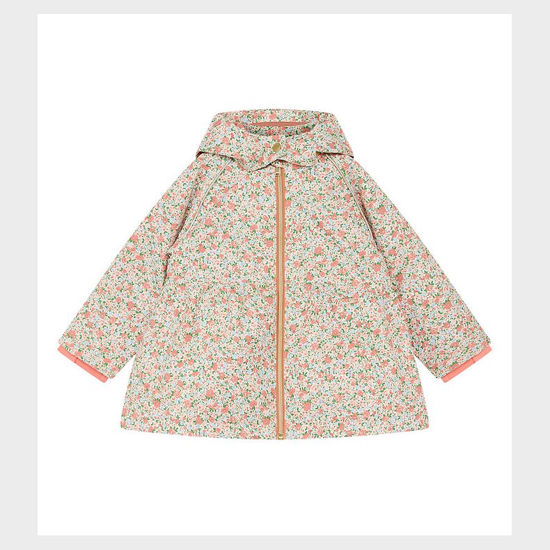 Hust and Claire sommerjakke - HCOvinni - Flamingo m. Blomster