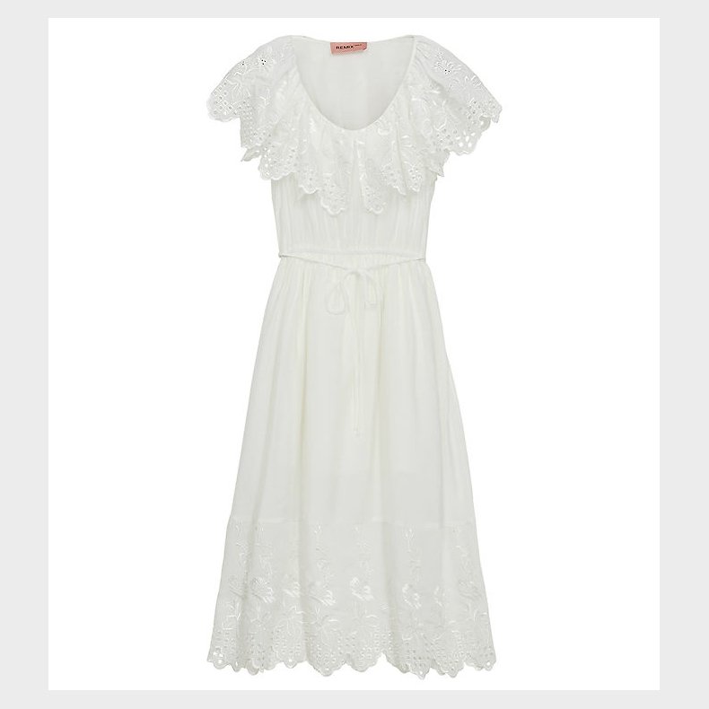 Designers Remix Kjole - Vera Broderie - Cream