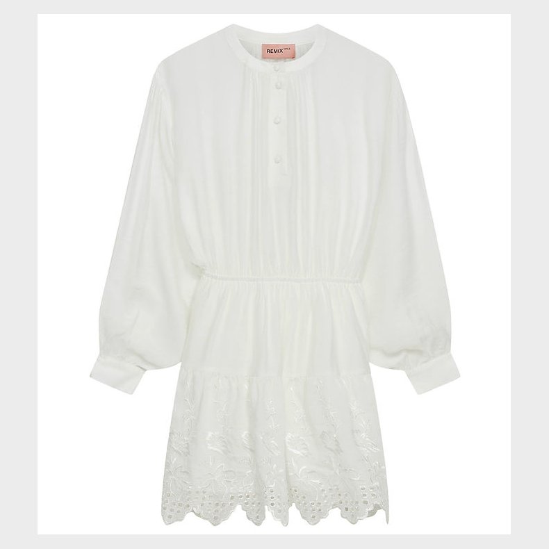 Designers Remix Kjole - Vera Broderie Short - Cream